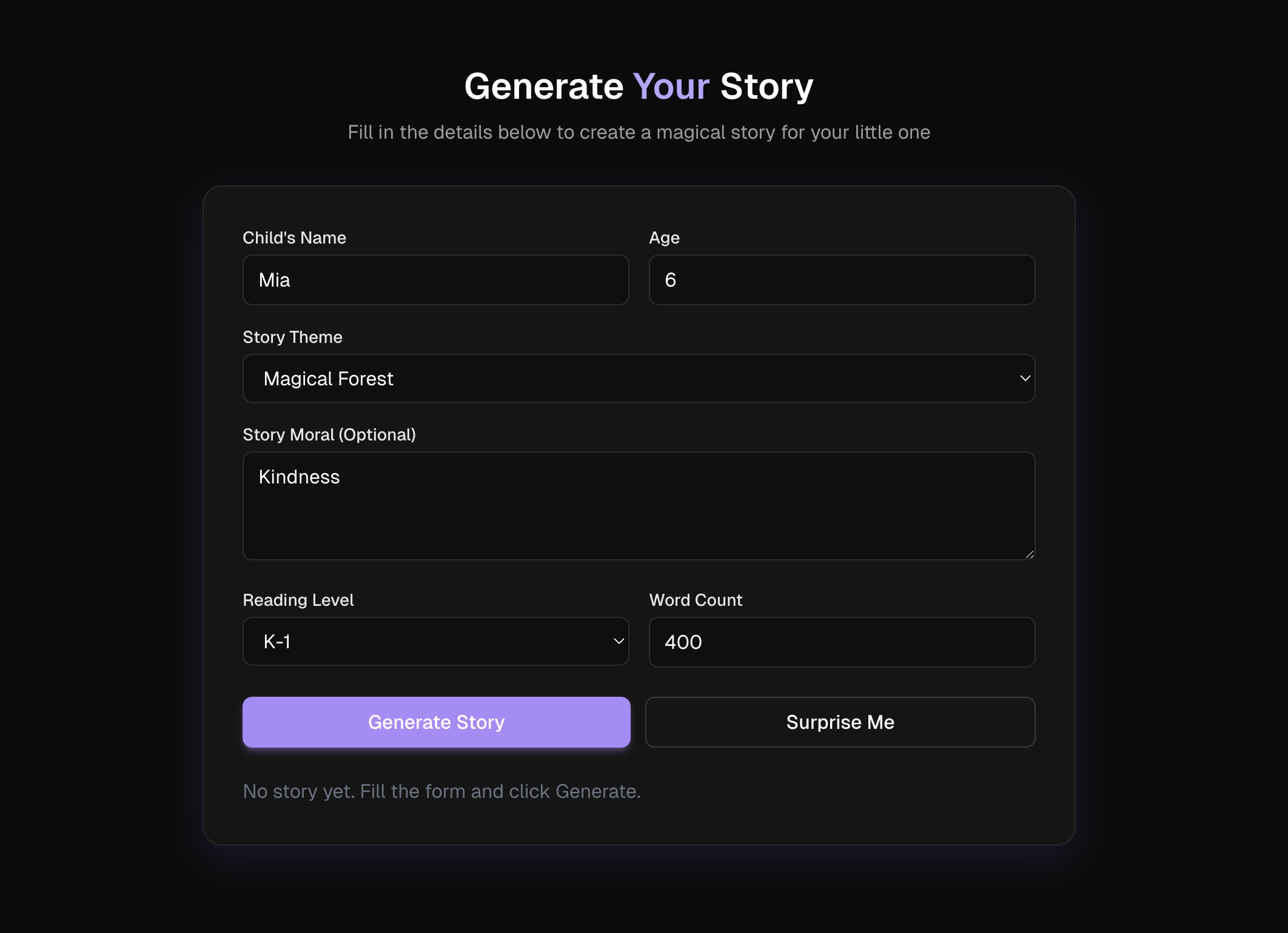 DreamWeaver - AI Bedtime Storyteller